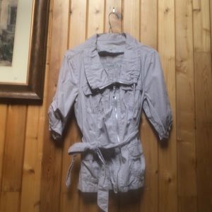 Dusty lilac, zip up, spring jacket